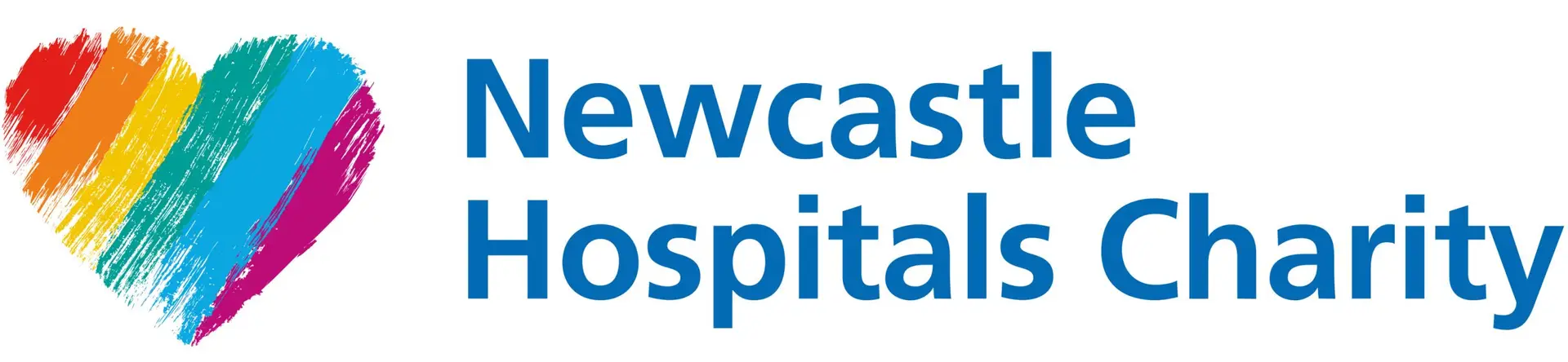Newcastle Hospital Charity logo on white backdrop