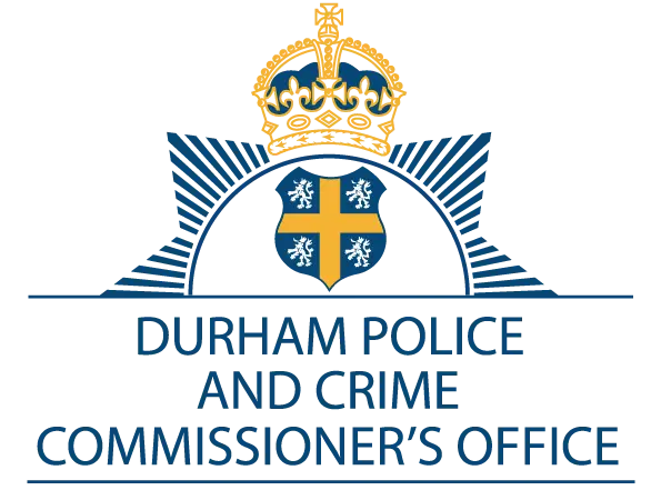 Durham Police and Crime Commissioner's Office logo on transparent background