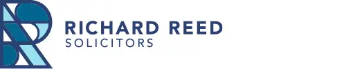 Richard Reed Solicitors logo in blue on white background